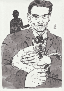 portrait-of-yuri-knorozov-with-his-cat-asya-2025